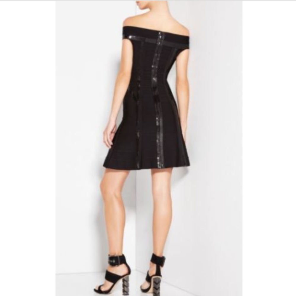 Herve Leger XS Mikaela $1690 Sequin ALine Dress - Picture 2 of 7